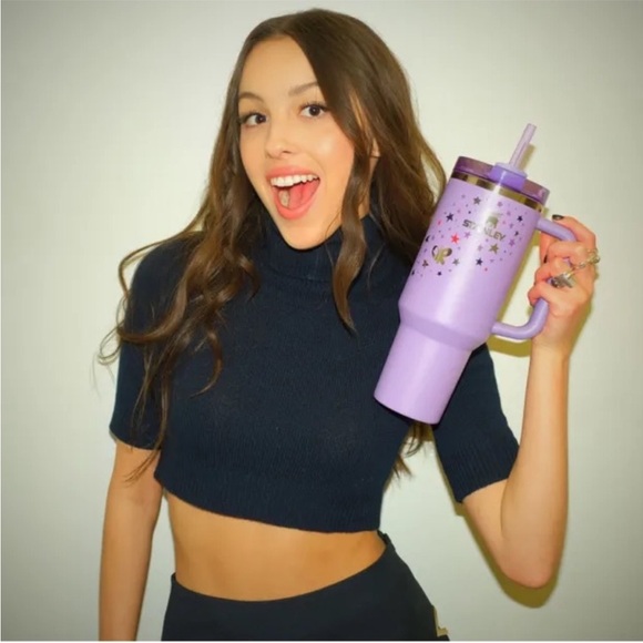 ❤️Stanley X Olivia Rodrigo Purple Tumbler - new in box - Picture 3 of 4